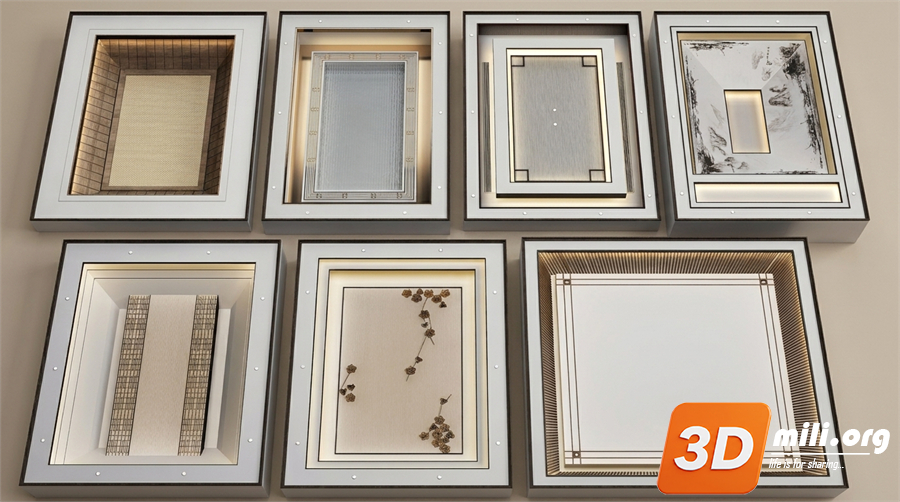Ceiling Decoration Skp Files